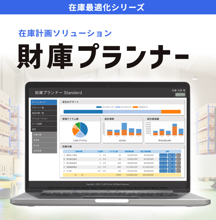 在庫計画ソリューション 財庫プランナー [在庫最適化シリーズ]